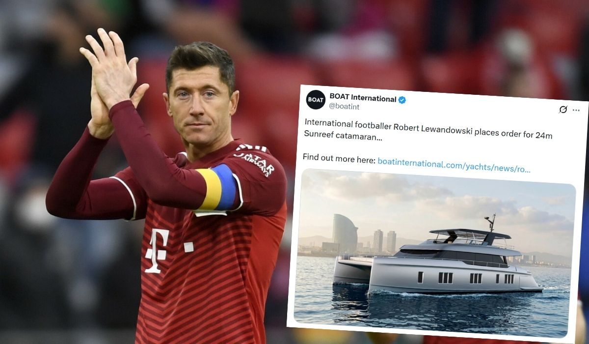 Robert Lewandowski wreszcie będzie miał własny luksusowy jachcik
