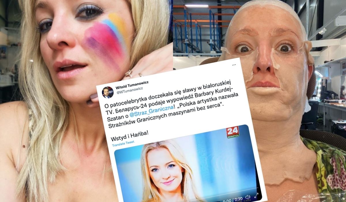 Białoruska telewizja wyemitowała materiał poświęcony wpisowi Kurdej-Szatan