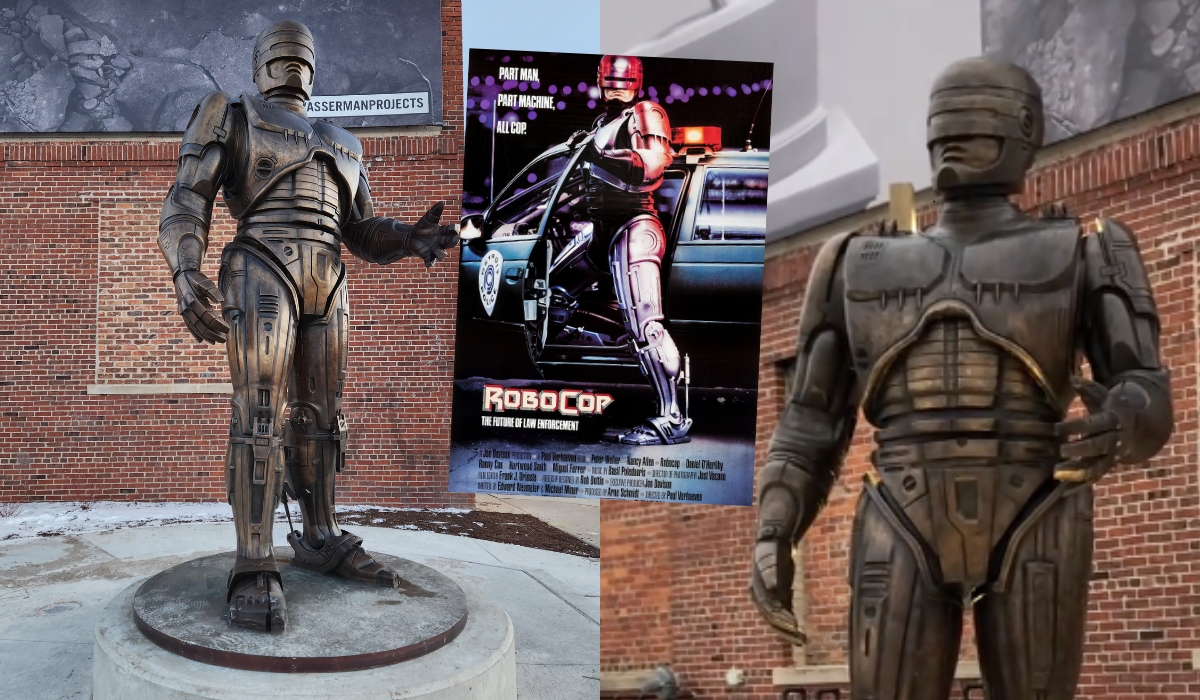 USA: rzeźba RoboCopa stanęła w Detroit po 15 latach starań