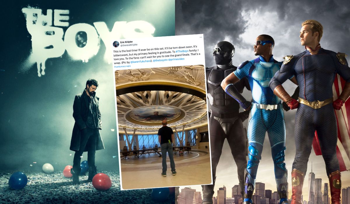 Twórca The Boys pożegnał się z planem, prace nad finałowym sezonem prawie zakończone