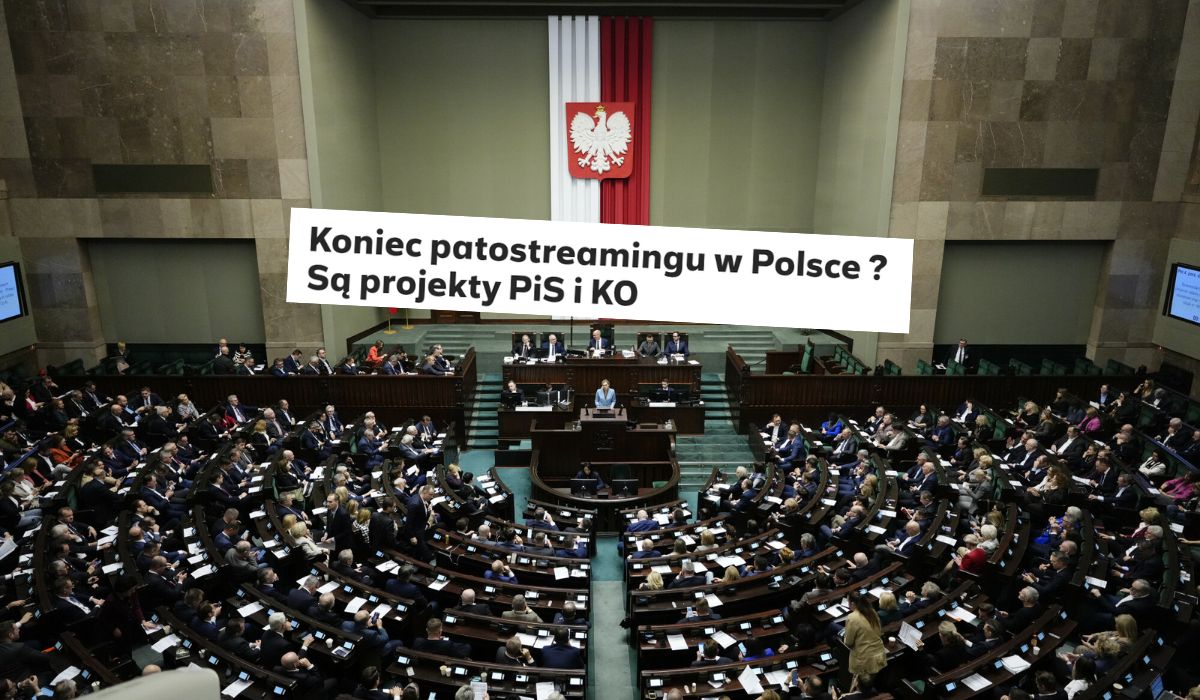 Sejm pracuje nad przepisami o zakazie patostreamingu, swoje projekty złożyły KO i PiS