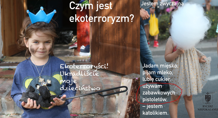 Franciszkanie "walczą z neomarksistami" memami z dziewczynką