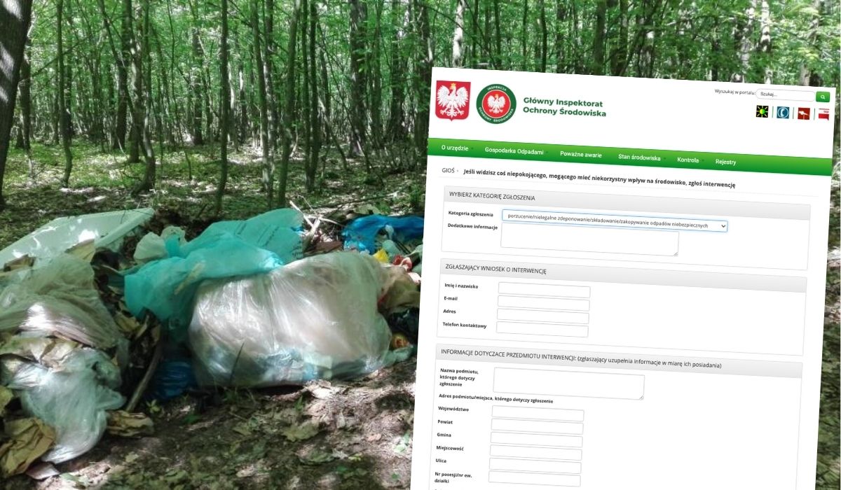 Pojawiła się możliwość donoszenia na ekoterrorystów za pomocą formularza