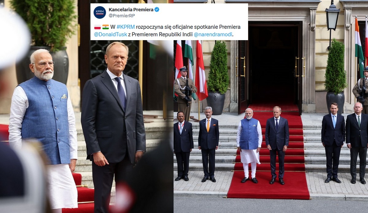 Pierwszy raz od 45 lat do Polski przyleciał premier Indii, zaprasza polskie firmy do współpracy