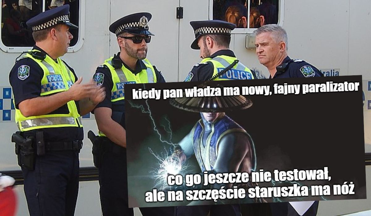 Australia: policjant poraził prądem 95-latkę która poruszała się o balkoniku, bo miała nóż