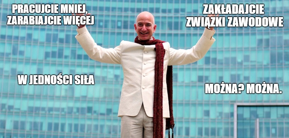 Jeff Bezos podnosi płacę minimalną w Amazonie i zachęca do tego innych