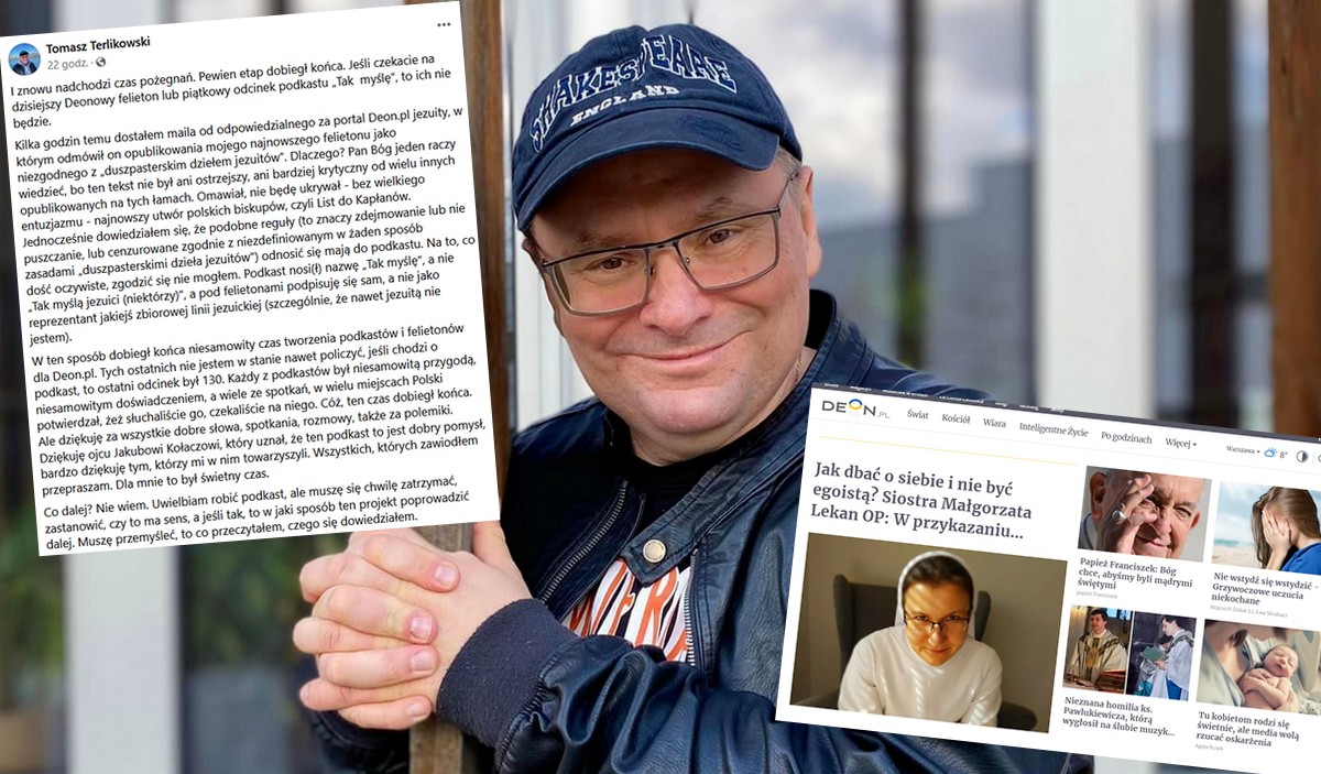 Terlikowski rozstał się z Deon.pl, jezuici chcieli cenzury jego twórczości