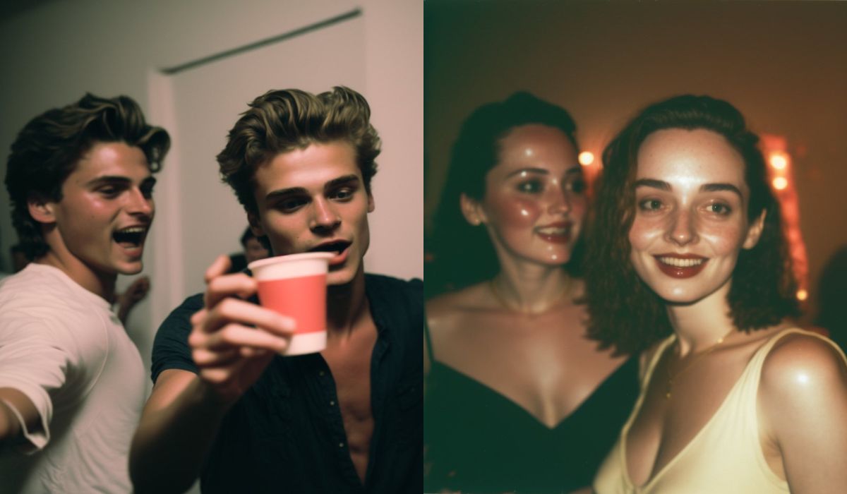 AI nauczyło się generować fałszywe zdjęcia z imprez, ale po przyjrzeniu się można mieć koszmary