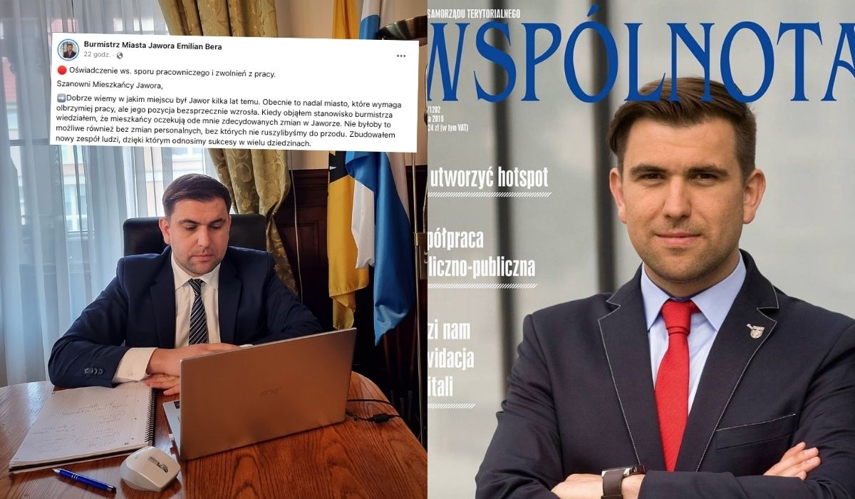 Hattrick burmistrza Jawora: oskarżony o korupcję, przekroczenie uprawnień i naruszenie praw pracowników