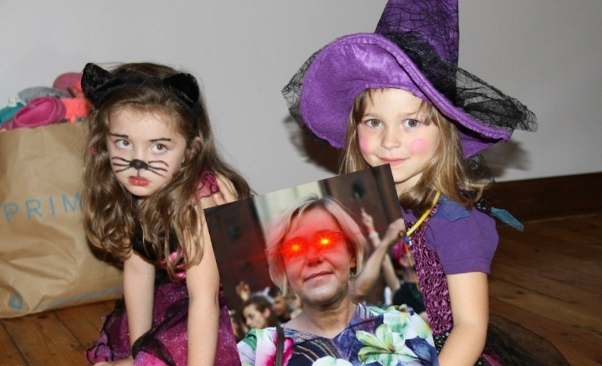 Dzieci chciały się bawić na imprezie Halloween, ale przyszła Barbara Nowak, niszczycielka dobrej zabawy i zakazała