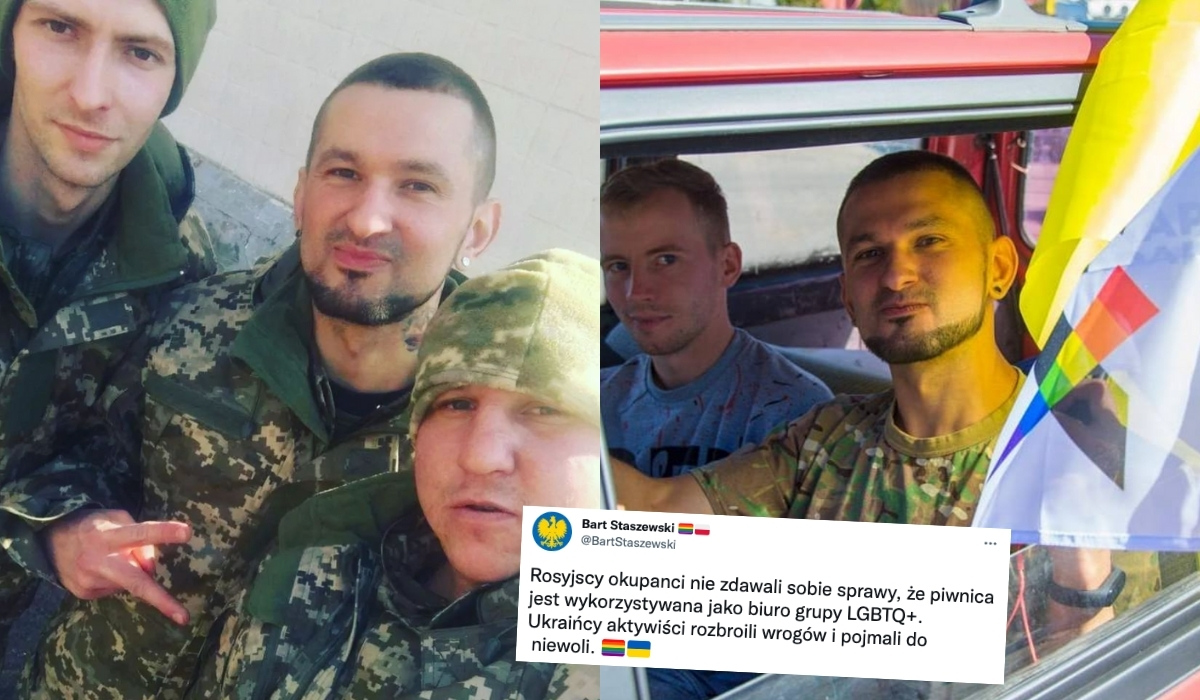 Ukraina: aktywiści LGBT pojmali rosyjskich żołnierzy, którzy chcieli schować się w ich siedzibie