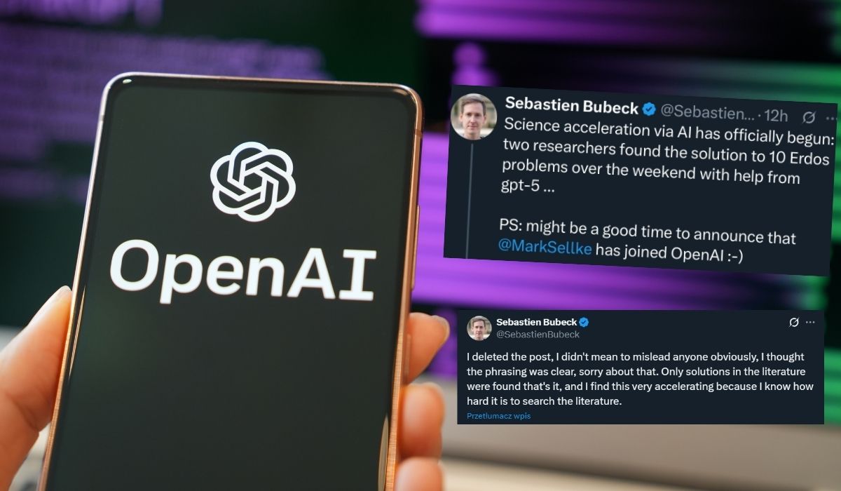 OpenAi pochwaliło się, że ChatGPT rozwiązał problem matematyczny, ale przyszedł prawdziwy matematyk i zniszczył im zabawę