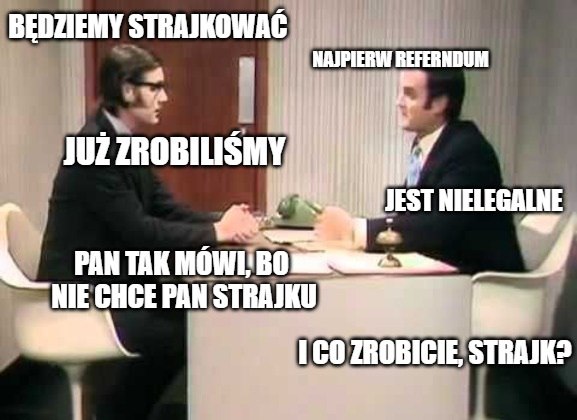 Orliński o strajkach w Polsce: dlaczego przed każdym musi być referendum