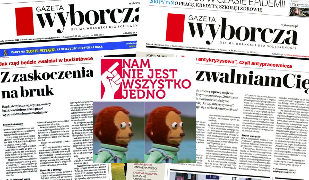 Były dziennikarz "Wyborczej" procesował się o nadgodziny, więc przeniesiono go do pisania nekrologów