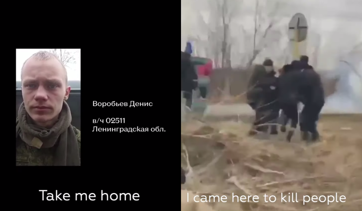 Kijów: agencja reklamowa prowadzi kampanię z rosyjskimi jeńcami, żeby wzbudzić zainteresowanie ich rodzin