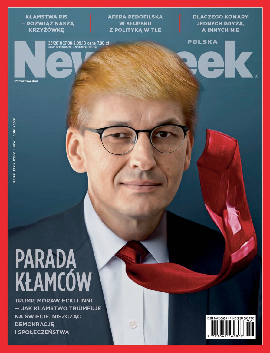 Lis atakuje Morawieckiego i Trumpa: "parada kłamców. Niszczą demokrację":jarek::trump: