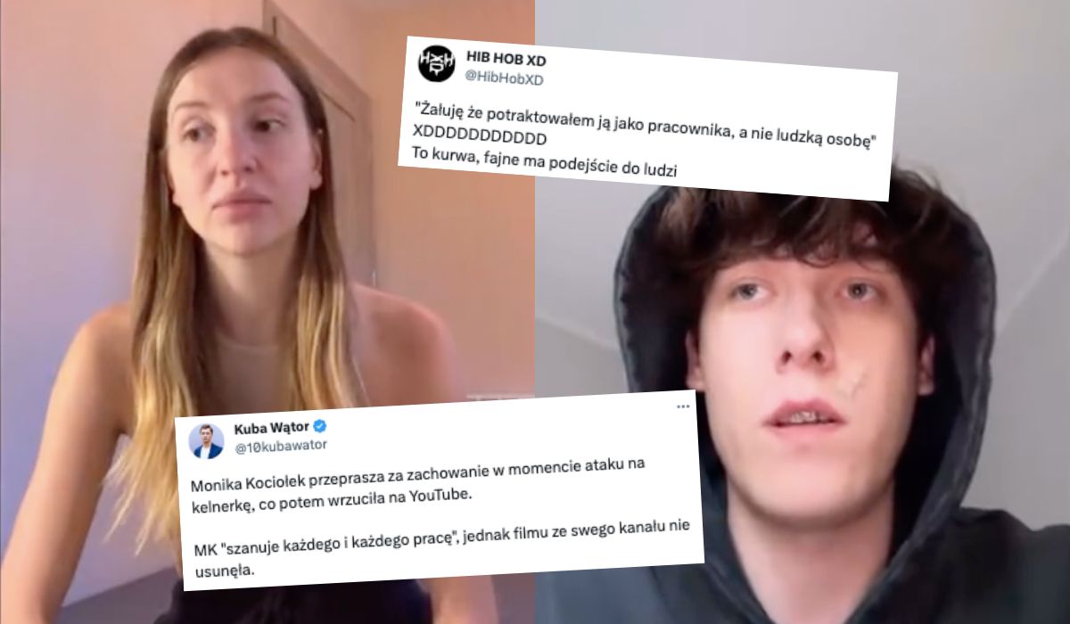 Influencer komentuje "aferę restauracyjną": żałuję, że potraktowałem ją jako pracownika, a nie ludzką osobę