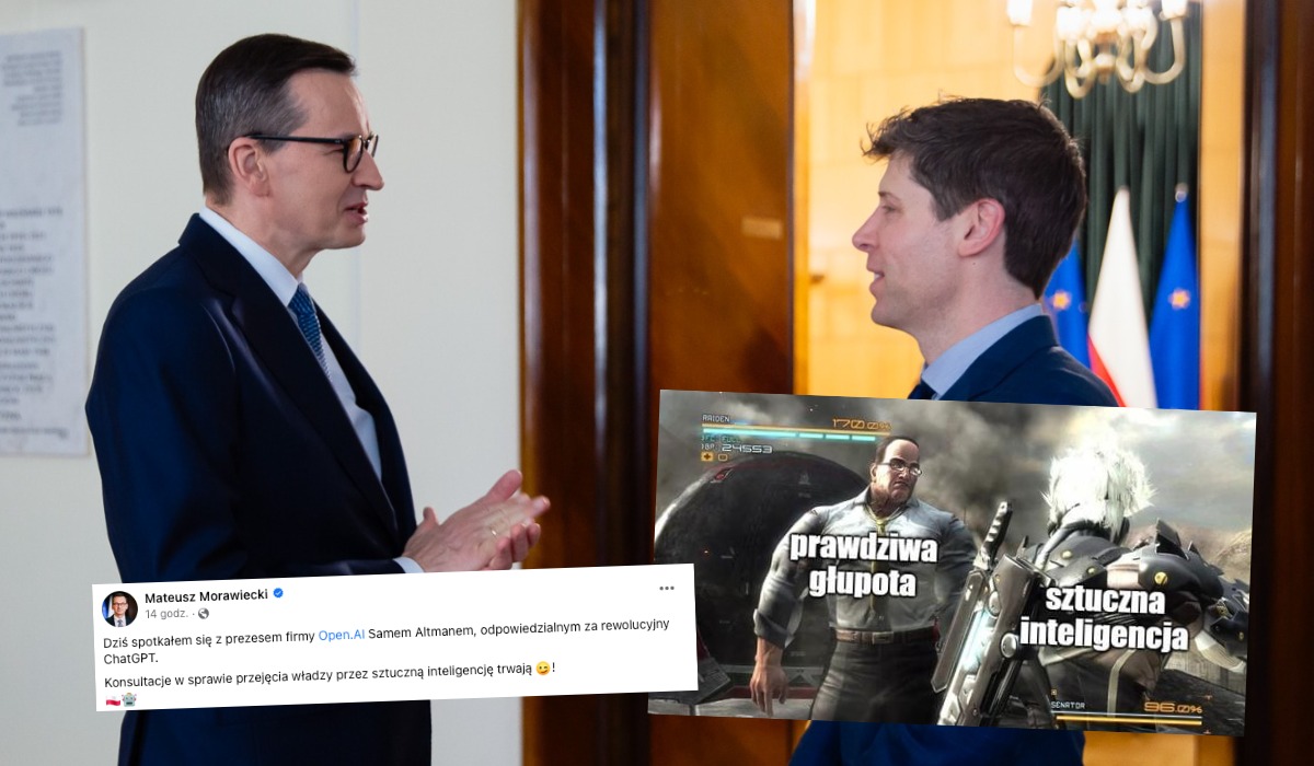 Premier porozmawiał z szefem OpenAI jak to będzie z tą sztuczną inteligencją w przyszłości
