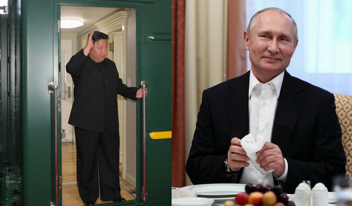 Kim Dzong Un odwiedził Putina z różnymi ważniakami od spraw militarnych i kosmosu