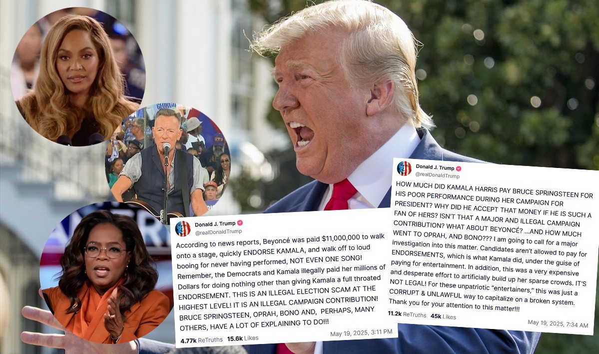 Trump wściekł się na krytykujące go gwiazdy i zapowiedział w tej sprawie śledztwo