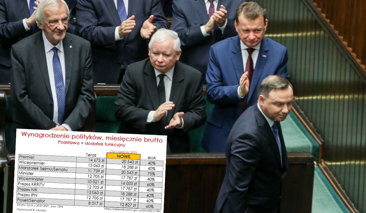 PiS załatwił podwyżki dla posłów, prezydent podpisał rozporządzenie