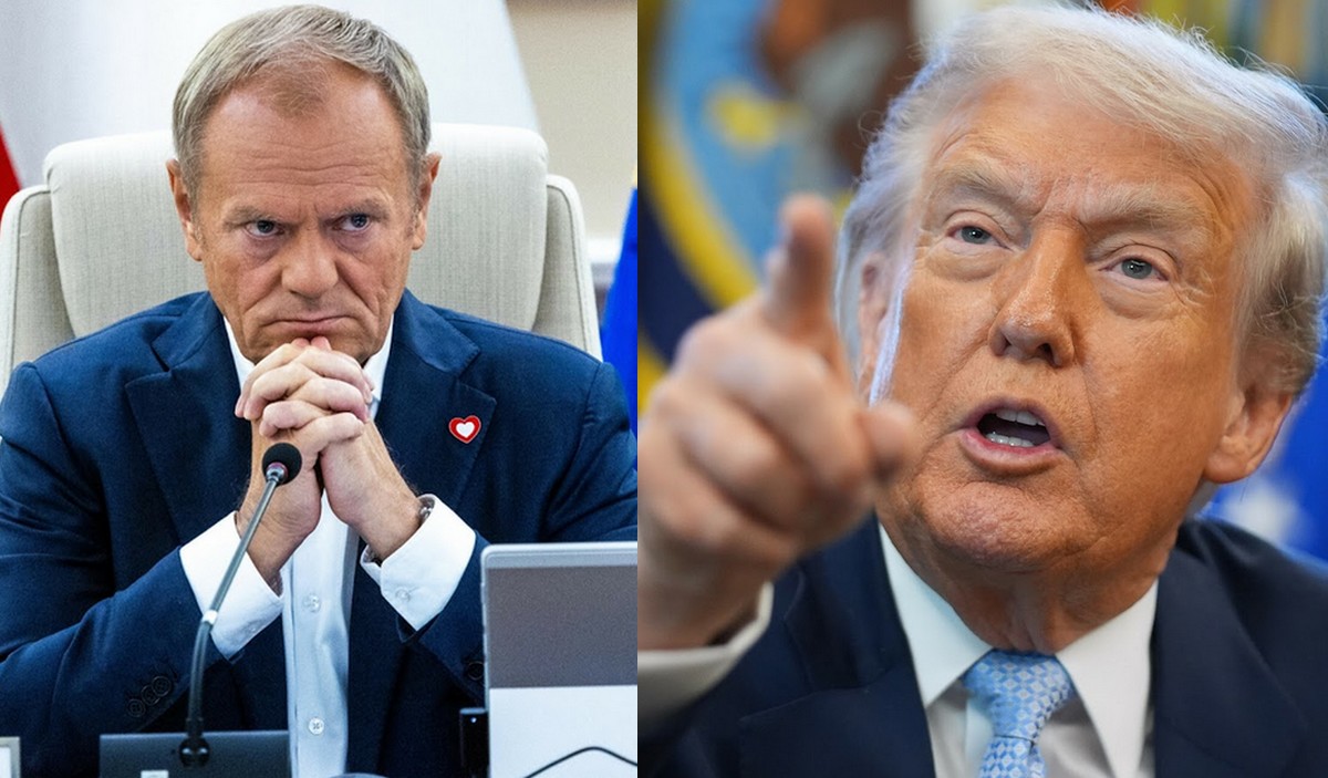 Sondaż: większość Polaków uważa, że za wzrost cen paliw odpowiada Donald Trump, a część, że Tusk