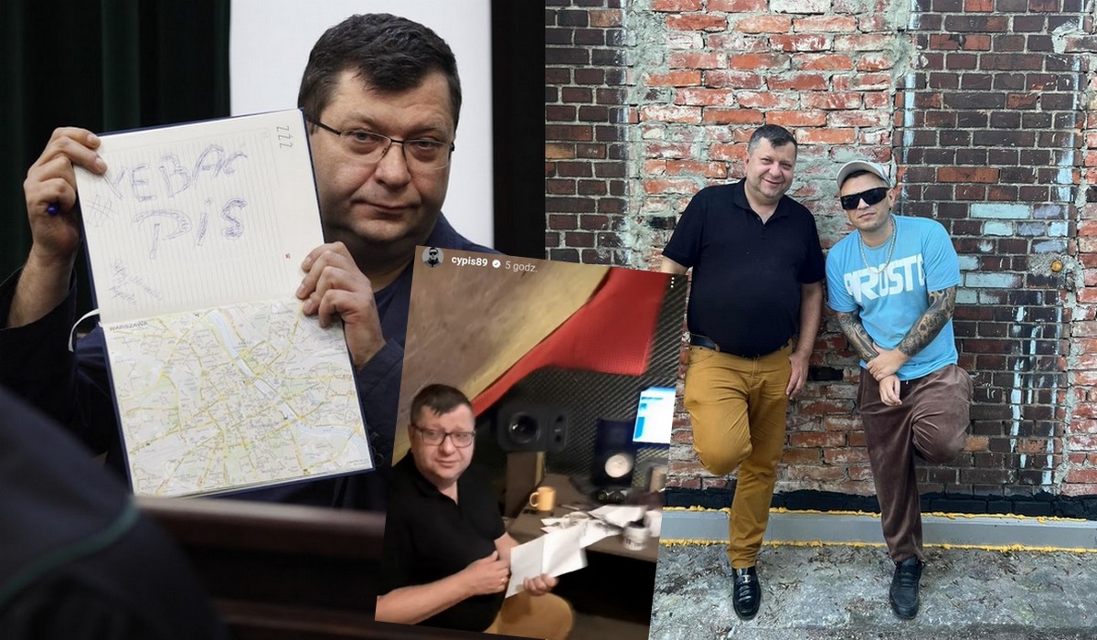 Kompozytor Cypis razem z aktywistą Stonogą nagrywają piosenkę o zabarwieniu politycznym