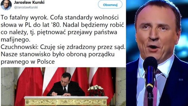 Brat Kurskiego o przeprosinach "GW" dla PiS: "To fatalny wyrok"