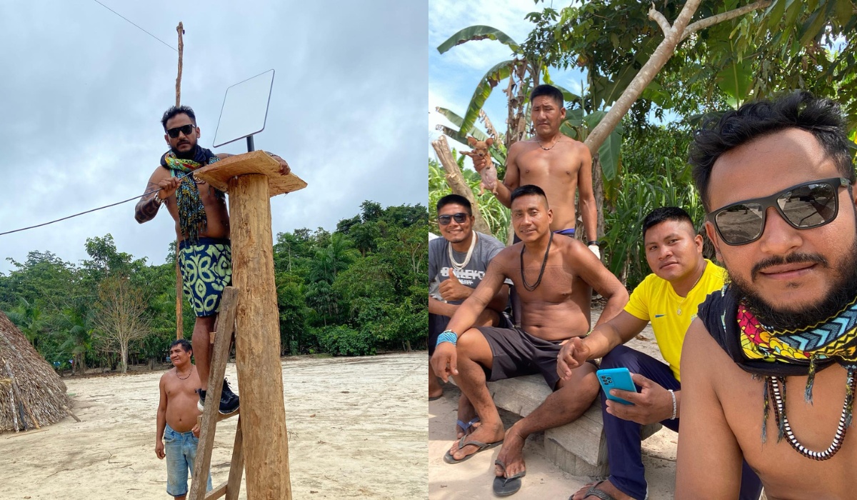 Brazylia: plemię żyjące w głębi Amazonii dostało dostęp do internetu, natychmiast popadli w social media i p*rno