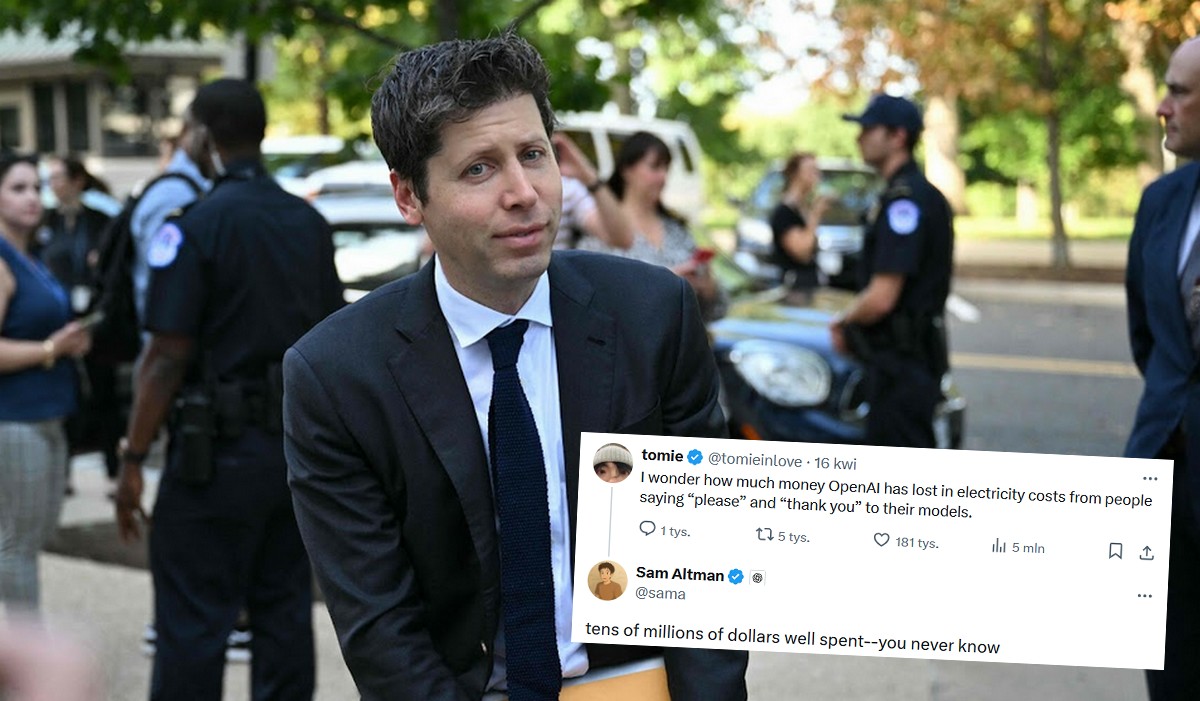 Twórca ChataGPT zwraca uwagę, że dziękowanie botom za odpowiedzi generuje milionowe koszty dla firmy