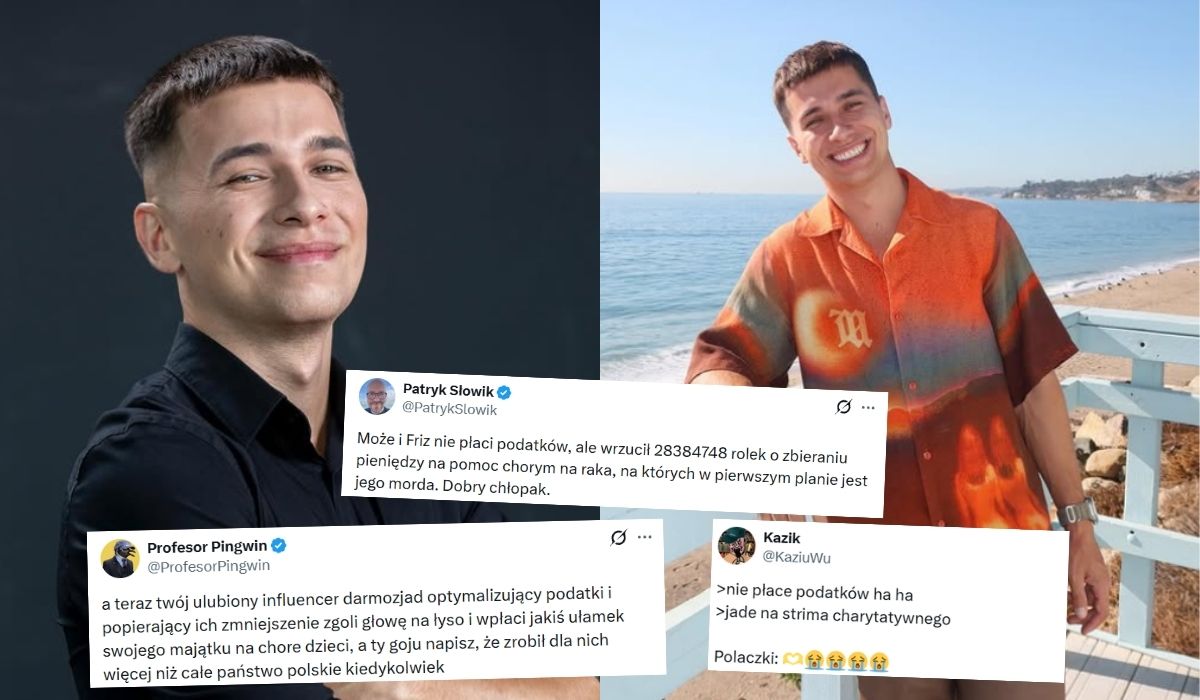 Friz krytykowany za hipokryzję: chwali się unikaniem podatków, ale lansuje się charytatywnie 