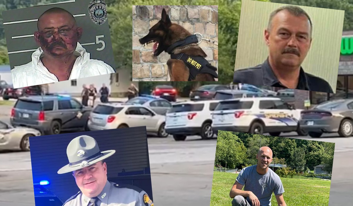 Kentucky: mężczyzna zastrzelił trzech policjantów i psa, prowadził walkę przez 6 godzin