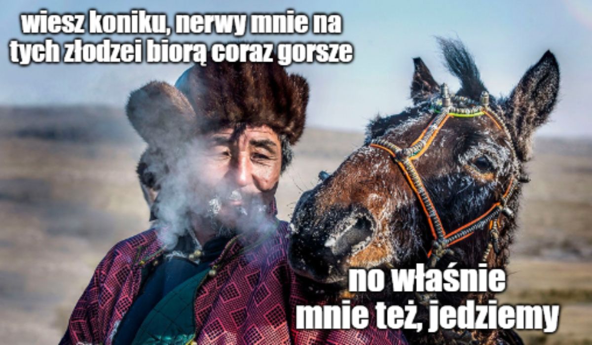 Mongolia: do protestujących dołączyli jeźdźcy na koniach spoza stolicy