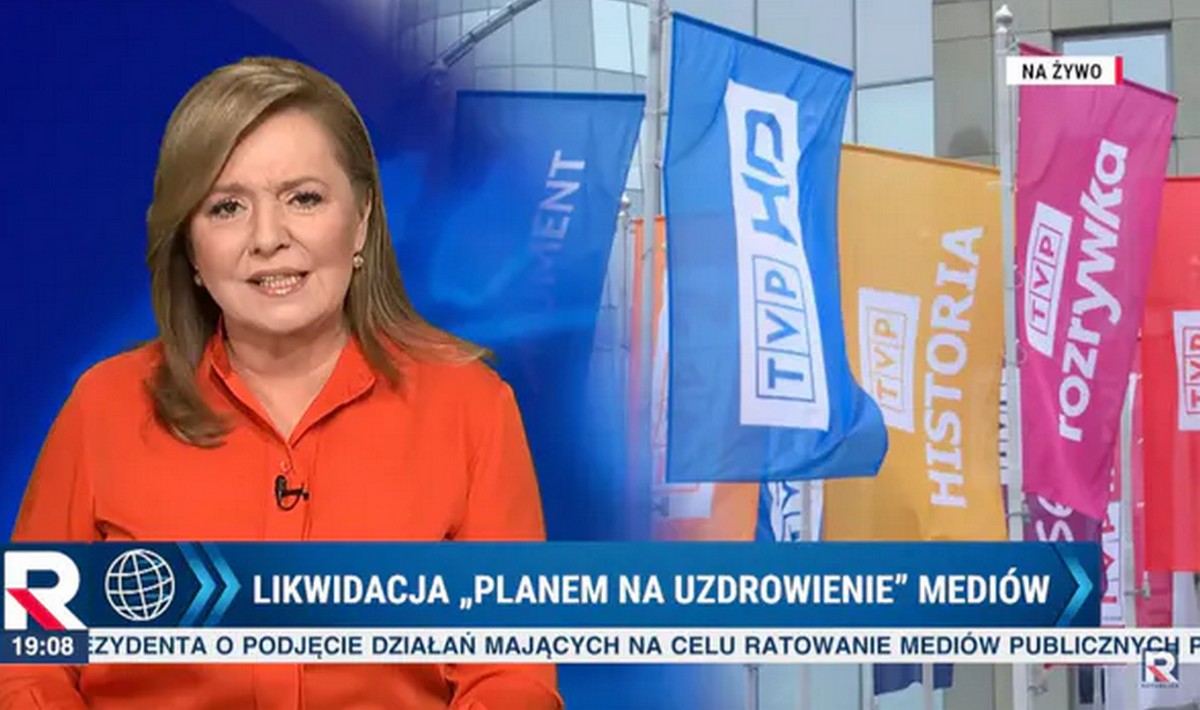 Danuta Holecka chce pieniędzy dla TV Republika, marzy o wsparciu darczyńców