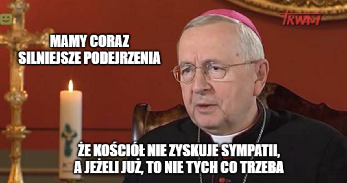Abp Gądecki nie zgadza się na zbieranie pod kościołami podpisów pod ustawą STOP LGBT