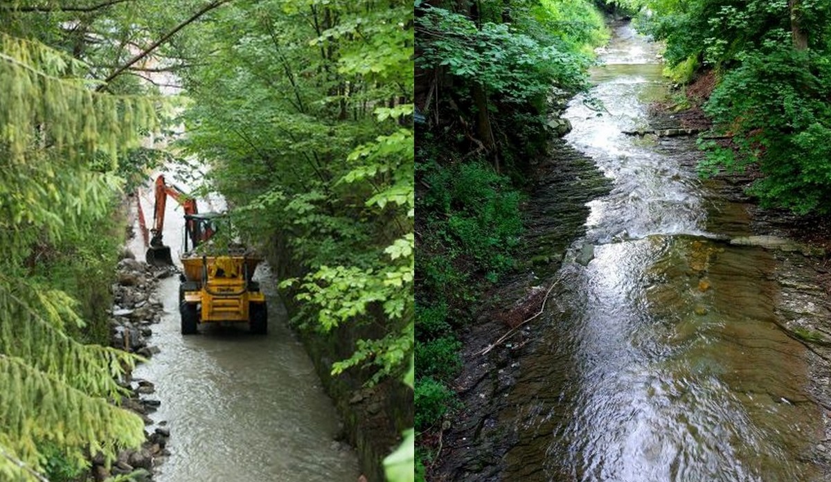 Zakopane: potok kosztem milionów złotych zostanie zniszczony przez kolejną betonozę
