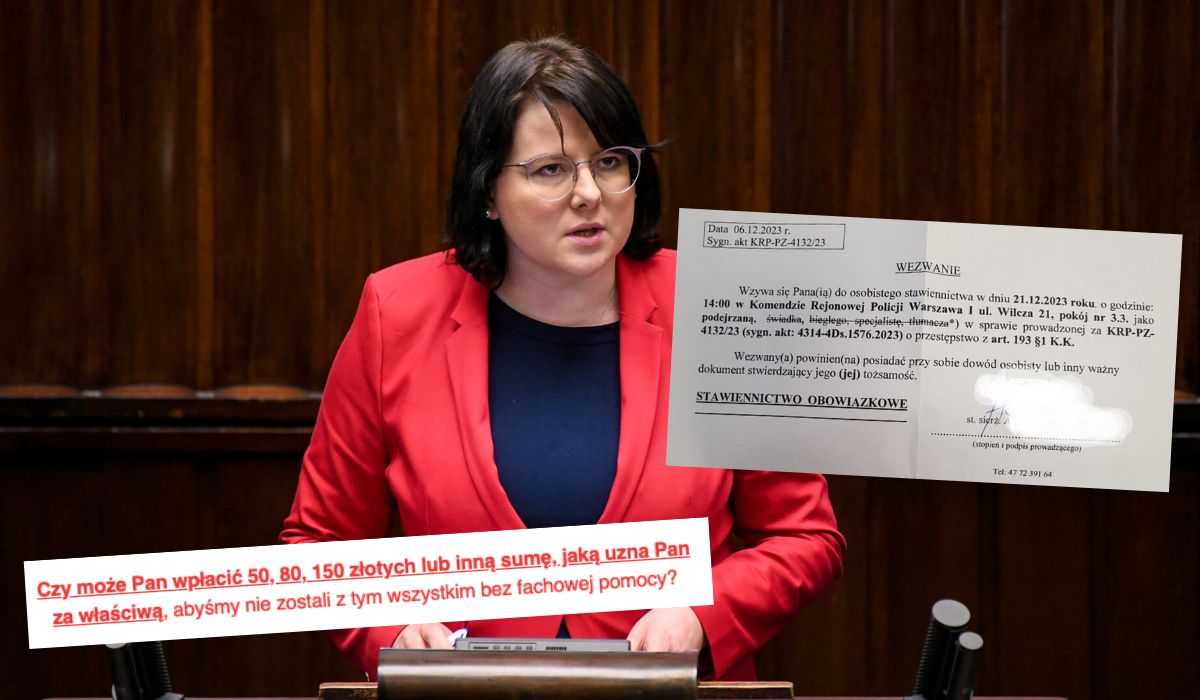 Kaja Godek zachęca do wpłat, bo pieniędzy nie ma, a ma sprawy toczące się w sądzie