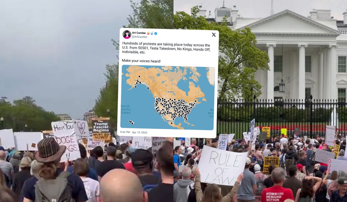 USA: łącznie ponad 800 manifestacji przeciwko polityce Trumpa w całym kraju