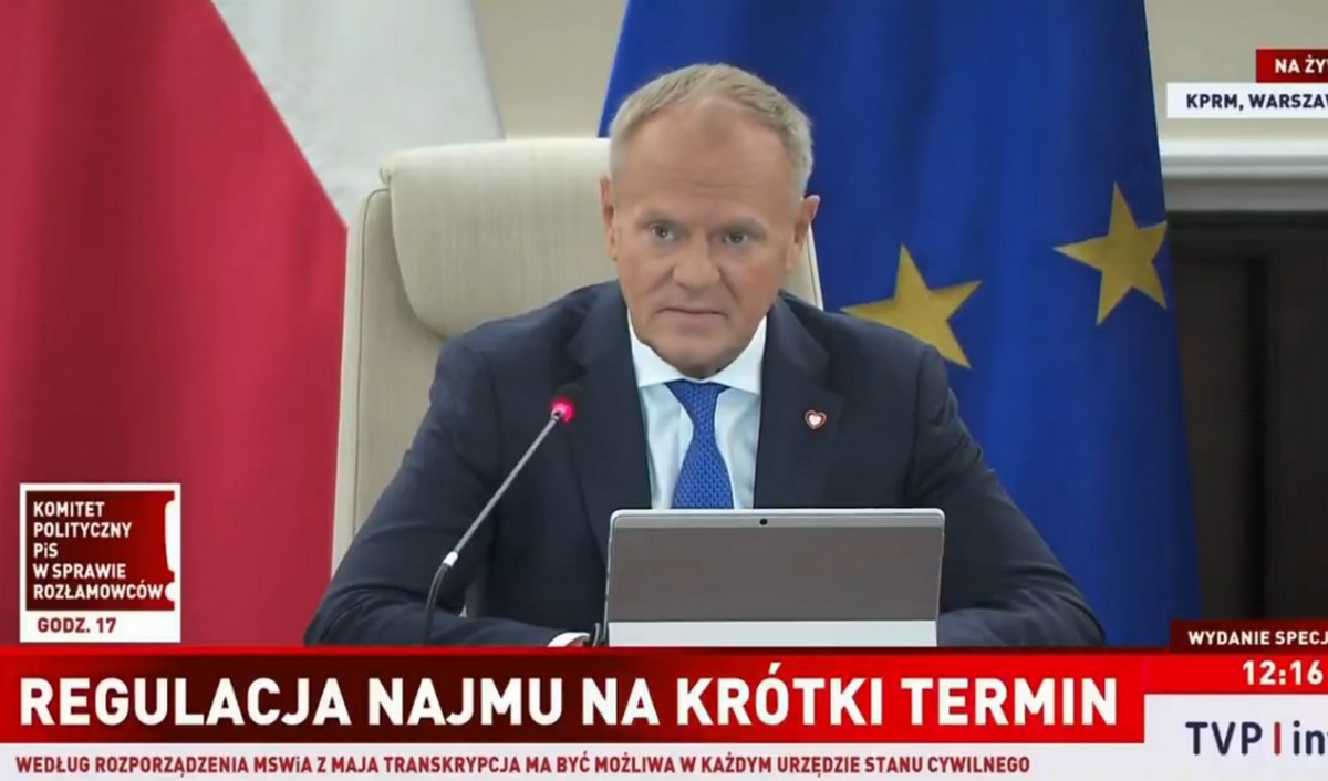 Po przypałach ministra Rasia premier Tusk zatroskał się o prawa lokatorów