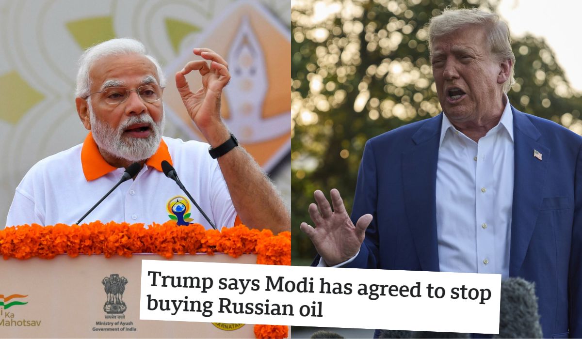Premier Indii obiecał Trumpowi, że nie będzie sprowadzał ropy naftowej z Rosji