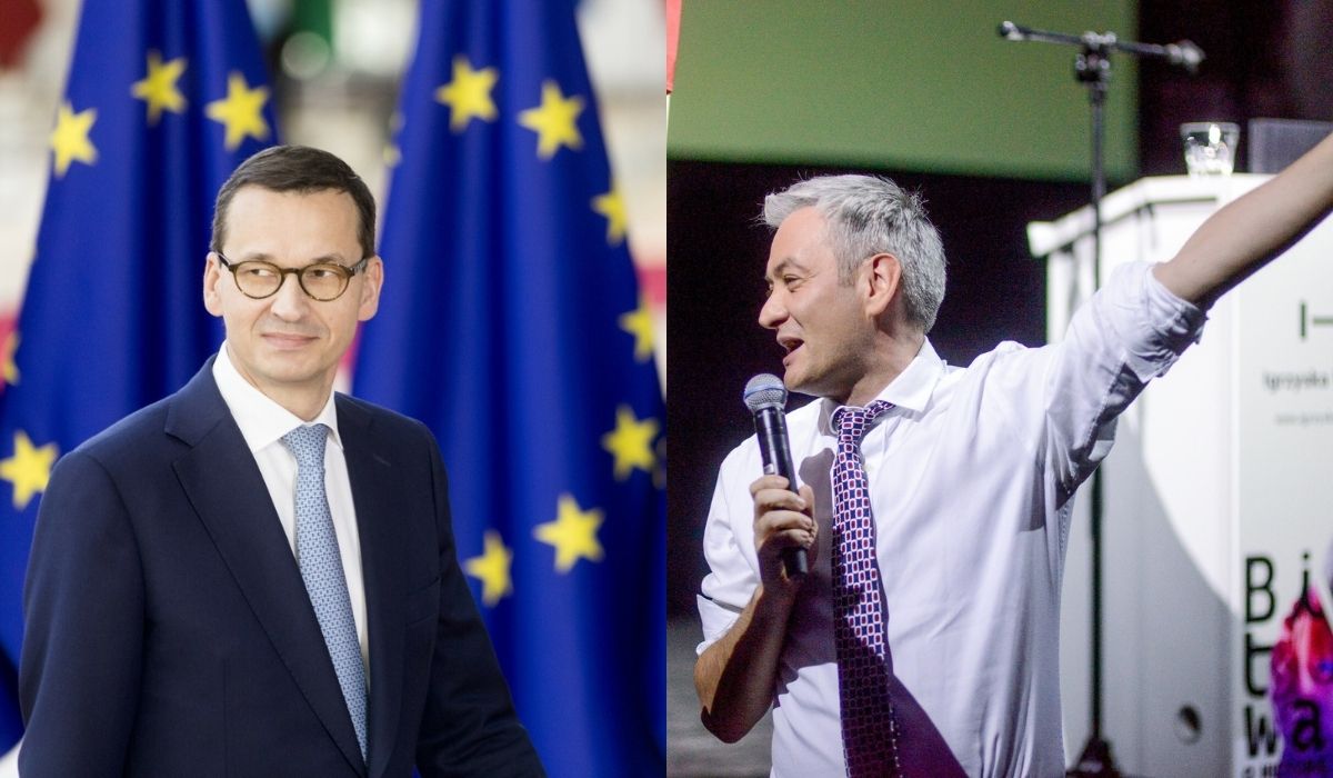 Biedroń atakuje premiera powołując się na Kaczyńskiego, ale Lecha