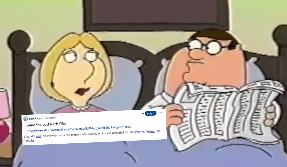 Pilotażowy odcinek "Family Guy", uznany za lost media, został odnaleziony i wrzucony na YouTube
