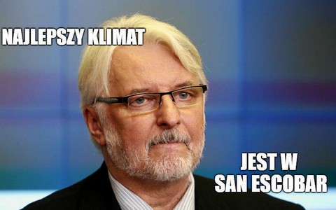 Waszczykowski: ochrona klimatu może oznaczać powrót na drzewa lub do ziemianek