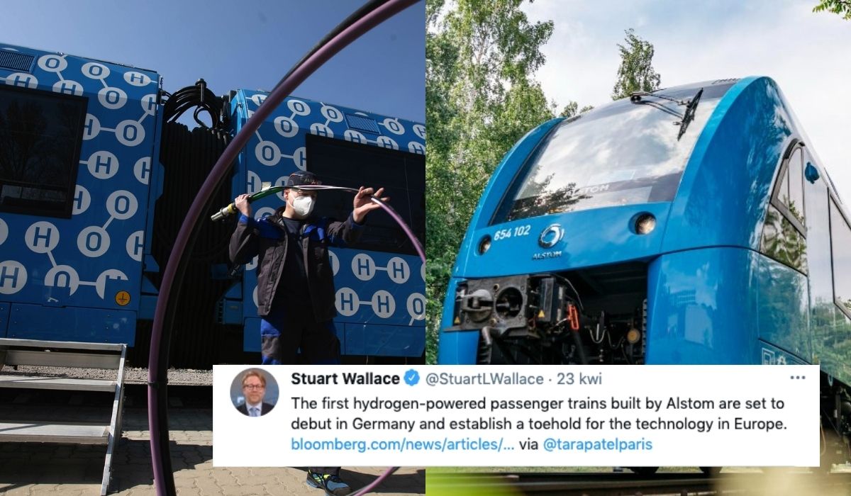 Pociągi napędzane wodorem debiutują w Europie, niedługo pierwsze będą jeździć w Niemczech