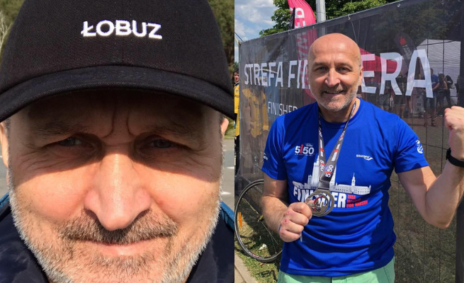 Kazimierz Marcinkiewicz bierze udział w zawodach po cichaczu, żeby komornik nie wiedział