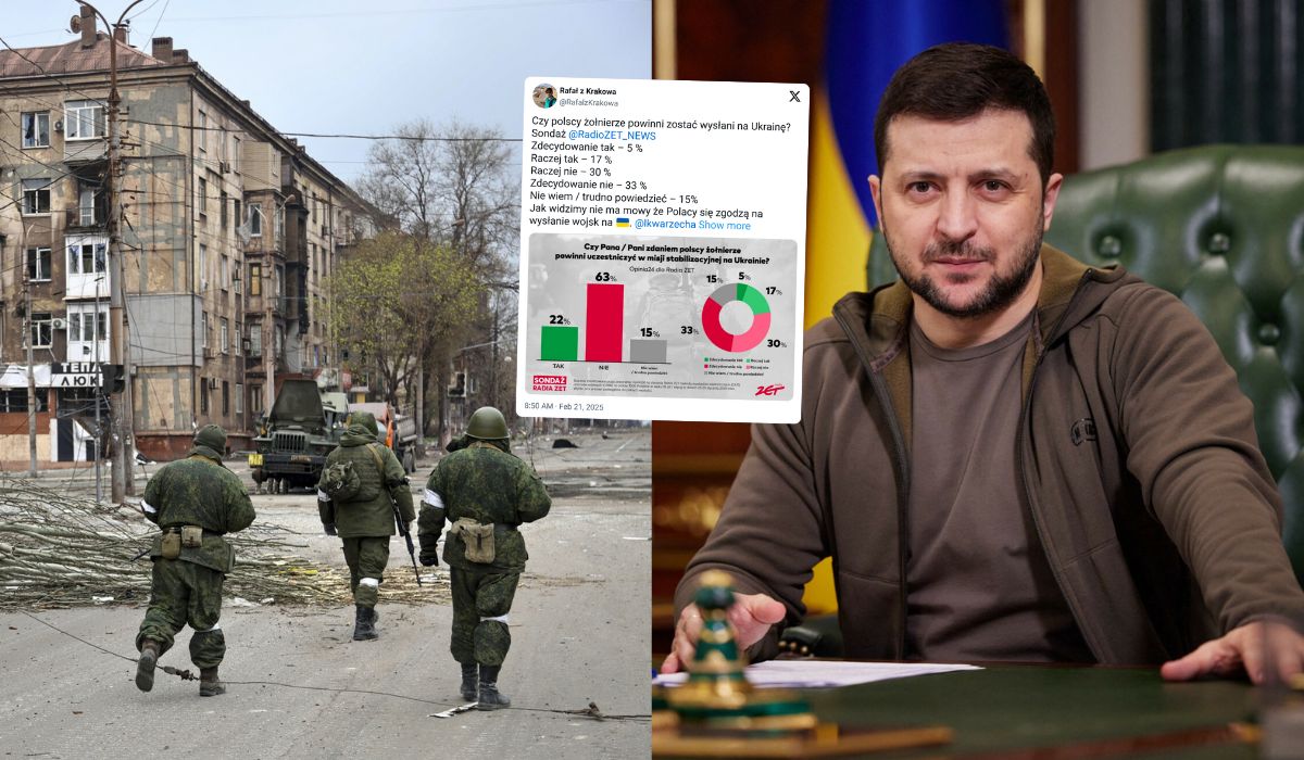 Sondaż: ponad 60% Polaków opowiada się przeciwko wysłaniu naszych żołnierzy do Ukrainy