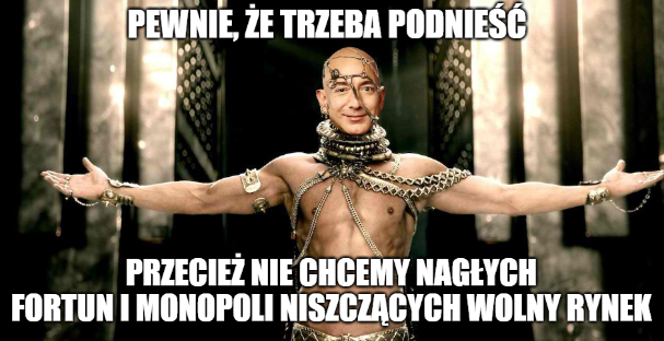 Do wspierających większe podatki dla korporacji dołączył Jeff Bezos