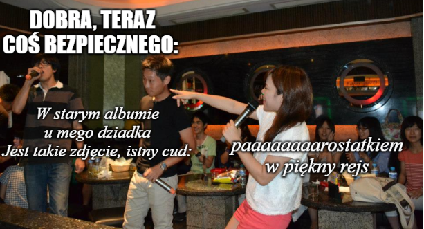 Chiny: piosenki śpiewane na karaoke mają być "zdrowe"