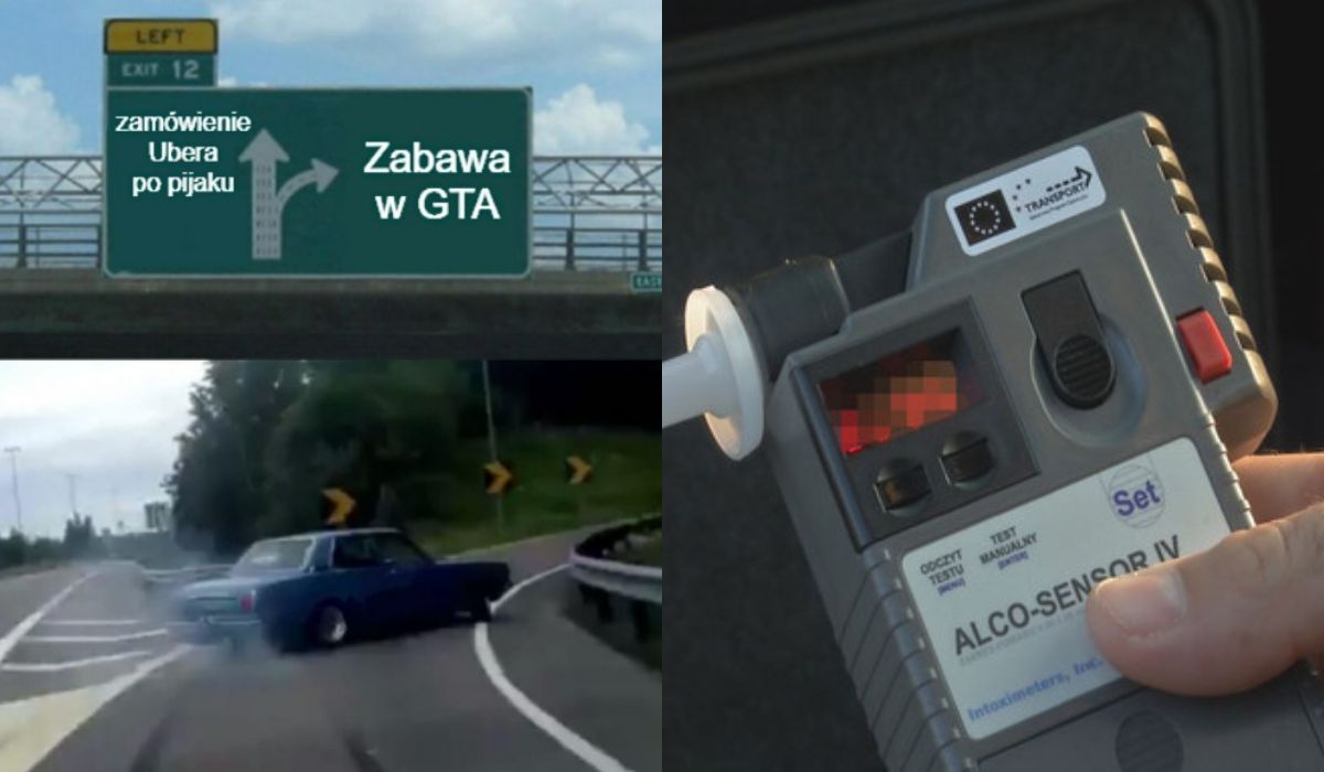 Grudziądz: kierowcy chcieli zatrzymać pijanego kierowcę, ale ten im uciekł i schował się na komendzie