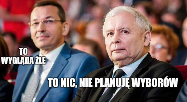 Sondaż IBRiS: po tym, co w PiS wyprawiają, słupki poparcia spadają, jak wiśnie z drzewa bęc